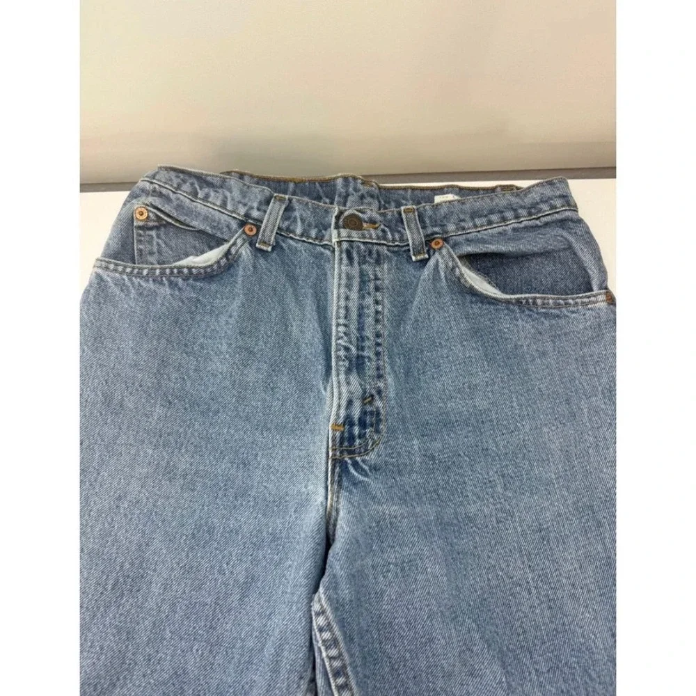 Levi's 550 Orange Tab Relaxed Fit Tapered Leg Jeans VINTAGE Made in USA 31x32